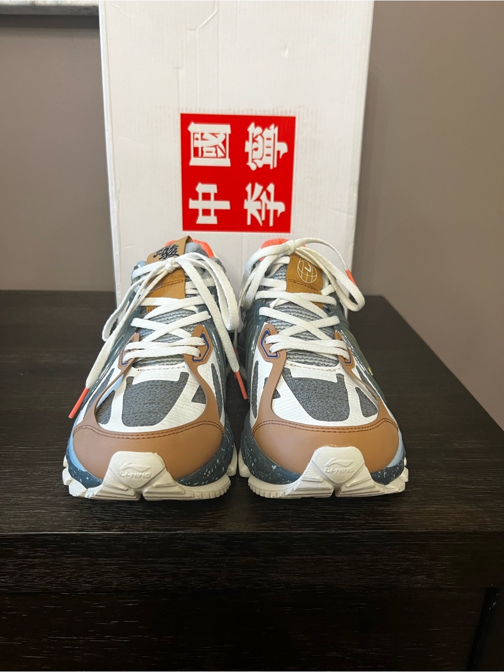 Li-Ning Furious Rider Ace Element Storm Ash Sneakers Size 8.5